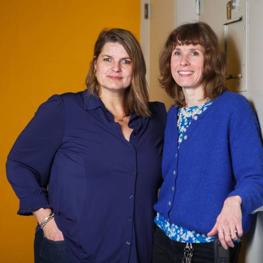 Marjan van Eijk en Henrieke Lamers