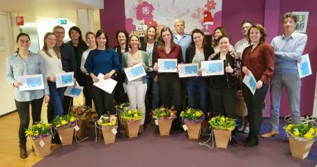 Deelnemers en docenten Masterclass Kennismanagement 2019 - 2020