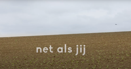 akkerland met tekst net als jij
