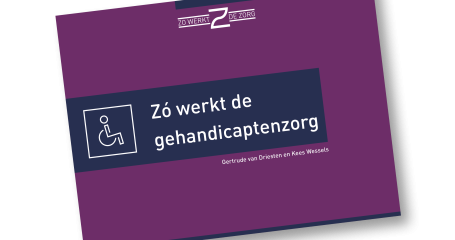 Omslag boek 'Zó werkt de gehandicaptenzorg'