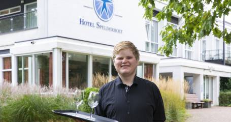 Student aan het werk 