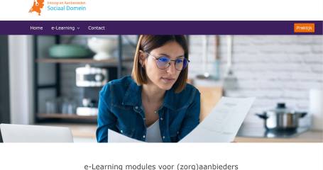 e-learning modules aanbesteden sociaal domein voor aanbieders