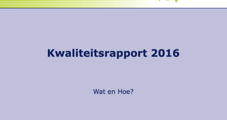 cover kwaliteitsrapport 2016