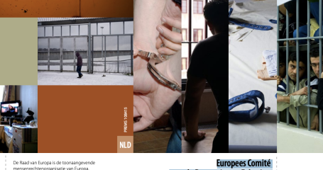 cover leaflet Europees Comité voor de Preventie van Foltering en Onmenselijke of Vernederende Behandeling of Bestraffing (CPT)