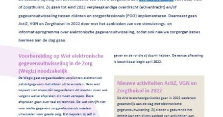 Nieuwsbrief InZicht 1 - 2022