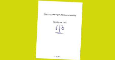 Jaarverslag Stichting Scheidsgerecht Gezondheidszorg