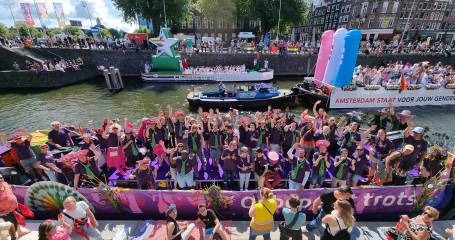 Onbeperkt Trots boot Pride Amsterdam