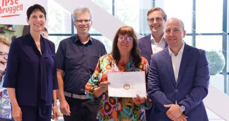 Ipse de Bruggen ontvangt Bronzen Certificaat Milieuthermometer Zorg