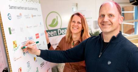 Ondertekening Green Deal ASVZ