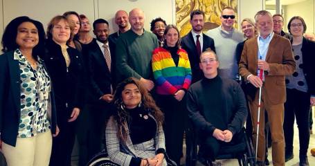 Vertegenwoordigers van vele organisaties waaronder VGN/Boris van der Ham en Ieder(in) aanwezig bij het debat op 20 december. 