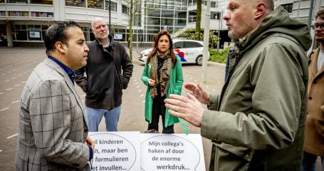 Actie in Den Haag voor beter jeugdbeleid