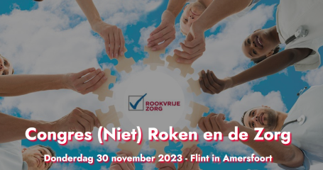 congres rookvrij puzzelstukjes met handen