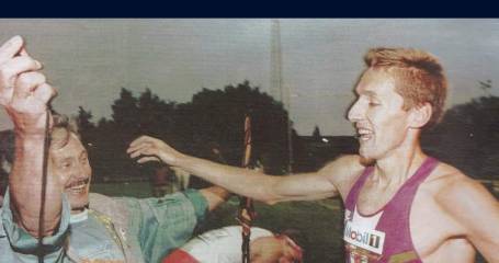 Marcel Versteeg als hardloper