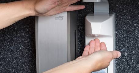 Zeep om je handen goed te wassen