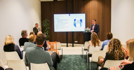foto van inspiratiesessie over onderwijs en zorg