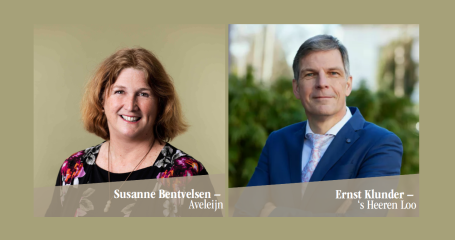 Susanne Bentvelsen Aveleijn en Ernst Klunder 's Heeren Loo