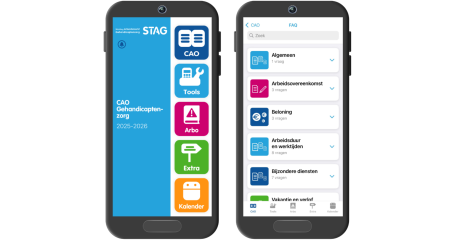 App CAO Gehandicaptenzorg