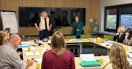 Docenten en deelnemers