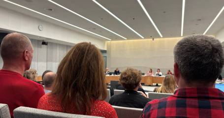 Zaal Tweede Kamer tijdens debat gehandicaptenzorg