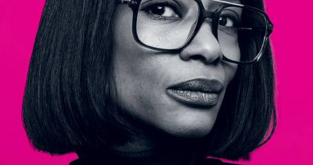 Cover Markant foto sylvana simons en tekst 'conflict heeft functie'