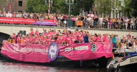 De Senior Pride / Onbeperkt één boot tijdens WorldPride Amsterdam 2026