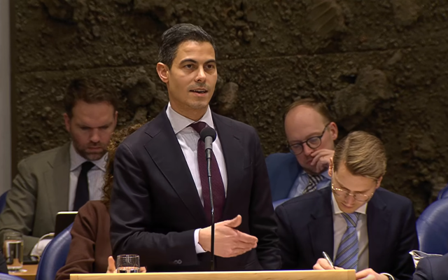 Rob Jetten in de Kamer aan het woord