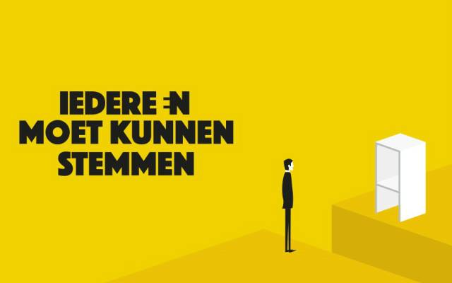 gele achtergrond met woorden
