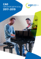 Voorkant CAO Gehandicaptenzorg 2017-2019