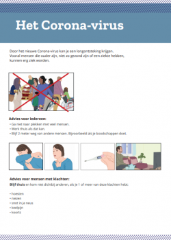 Informatiekaart over het coronavirus