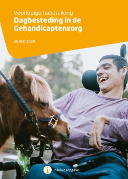 Voorlopige handreiking Dagbesteding in de Gehandicaptenzorg