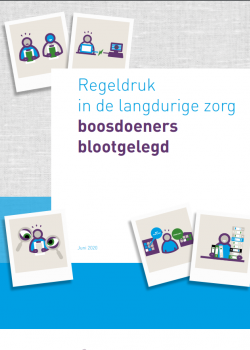 rapport over regeldruk in de langdurige zorg