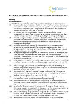 projector Onweersbui Baby Model algemene voorwaarden zorg- en dienstverlening (Wlz)| Vereniging  Gehandicaptenzorg Nederland