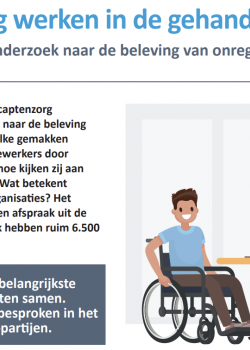 Infographic onderzoek onregelmatig werken gehandicaptenzorg