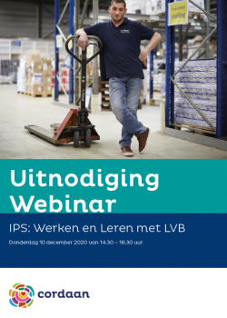 Uitnodiging webinar IPS werken en leren met LVB