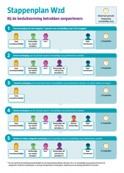 Voorblad Grafische weergave stappenplan Wzd