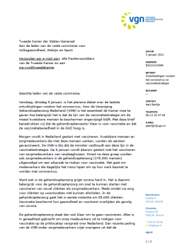 20210105 -  Brief VGN TK mbt ontwikkelingen rondom het coronavirus en vaccinatiestrategie tbv plenair debat 5 januari