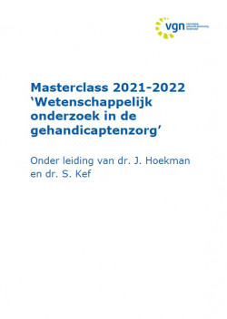 Brochure masterclass Wetenschappelijk onderzoek 2021-2022
