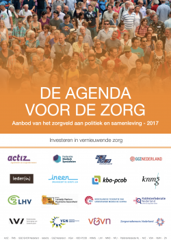 cover agenda voor de zorg