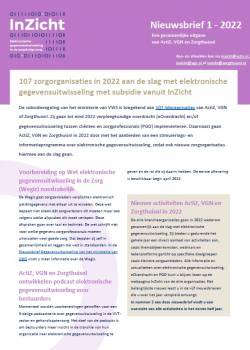 Nieuwsbrief InZicht 1 - 2022