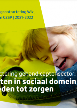 Voorblad resultaten zorgcontractering 2022