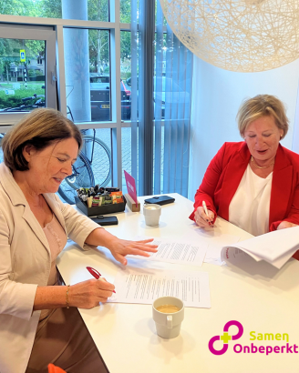 Ondertekening Samen Onbeperkt