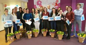 Deelnemers en docenten Masterclass Kennismanagement 2019 - 2020