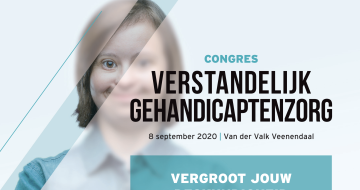 Congres verstandelijk gehandicaptenzorg 8 september 2020