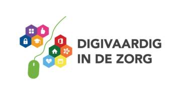 logo digivaardig in de zorg