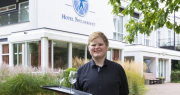 Student aan het werk