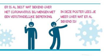 Makkelijk lezen poster coronavirus