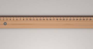 houten liniaal