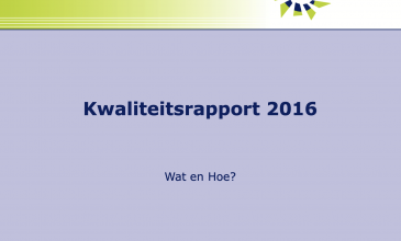 cover kwaliteitsrapport 2016
