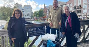 Opening Pier de Boerbrug in Amsterdam