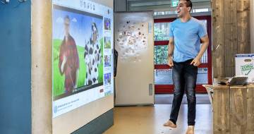 Digiwand bij 's Heeren Loo